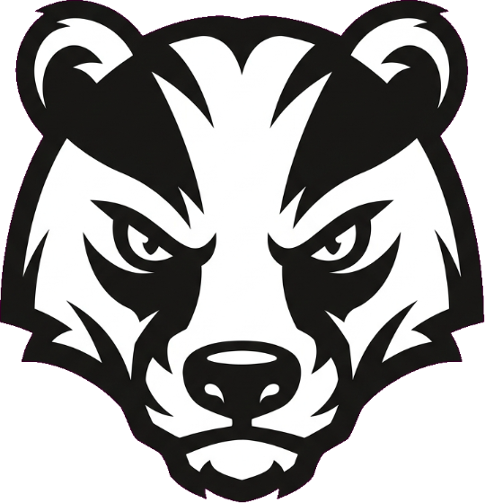 Dachskopf-Emblem der 11. Breidenbacher Dachsjagd